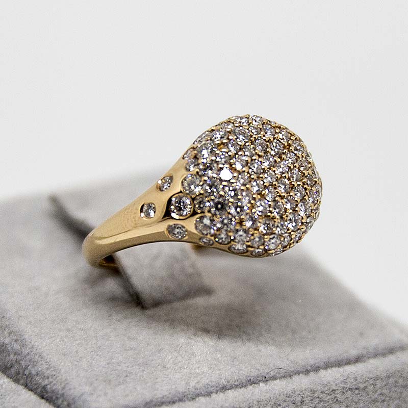 Anello a toppa Gianni Carita Collezione Random Sinopoli