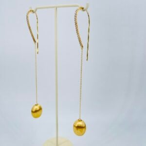 Orecchini in oro giallo 18KT con diamanti collezione Dancing in the Rain Nanis - immagine 2