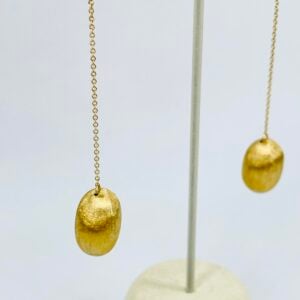 Orecchini in oro giallo 18KT con diamanti collezione Dancing in the Rain Nanis - immagine 4