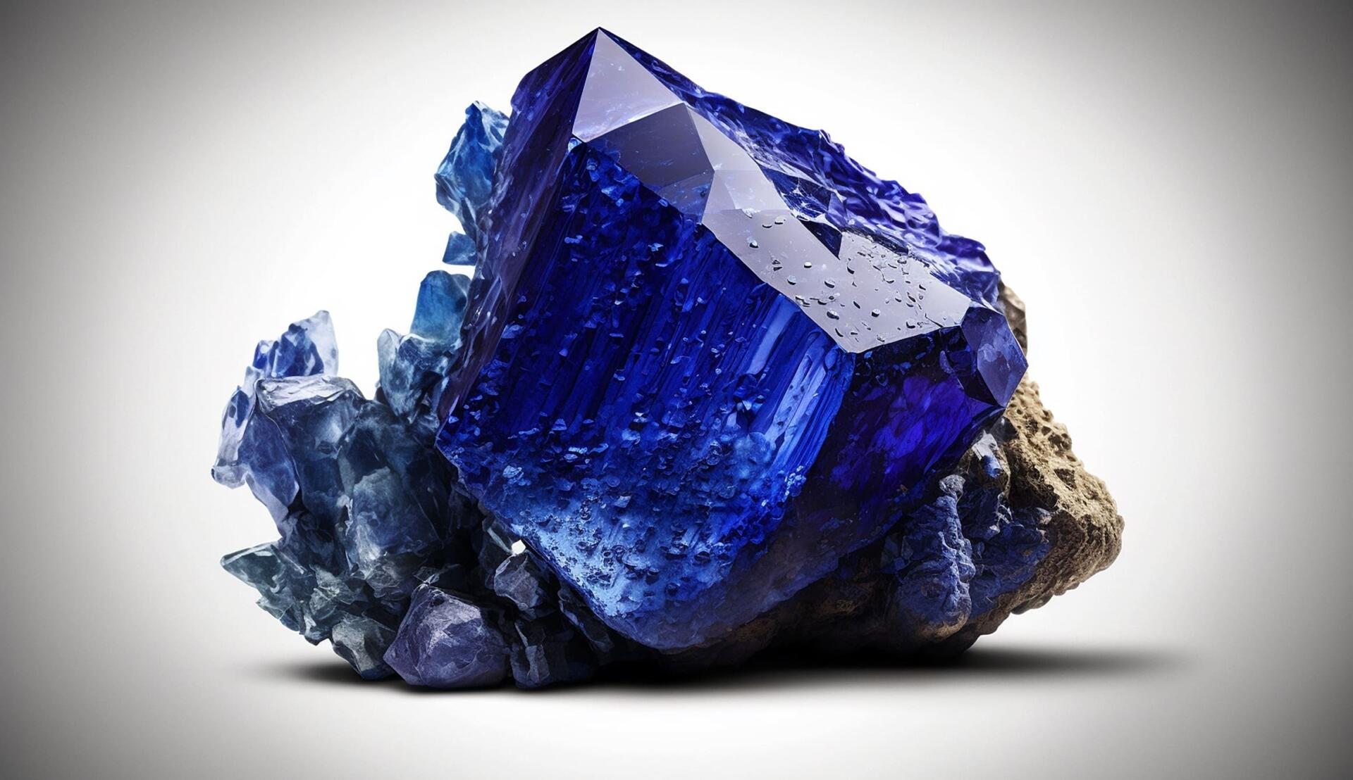 brillante-tanzanite-blu-grezzo-pietra-sfondo-bianco-hd-ai-immagine-generata
