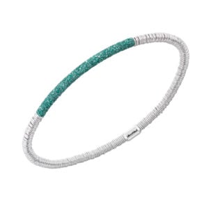 BRACCIALE CON POLVERE DI SOGNI VERDE