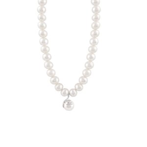 Filo di perle con diamante