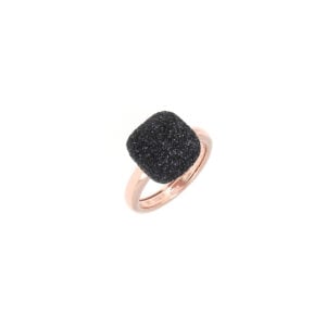 ANELLO CON POLVERE DI SOGNI NERA
